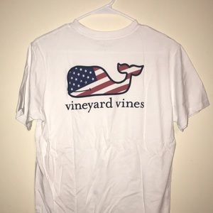 Vineyard Vines USA Whale Short Sleeve